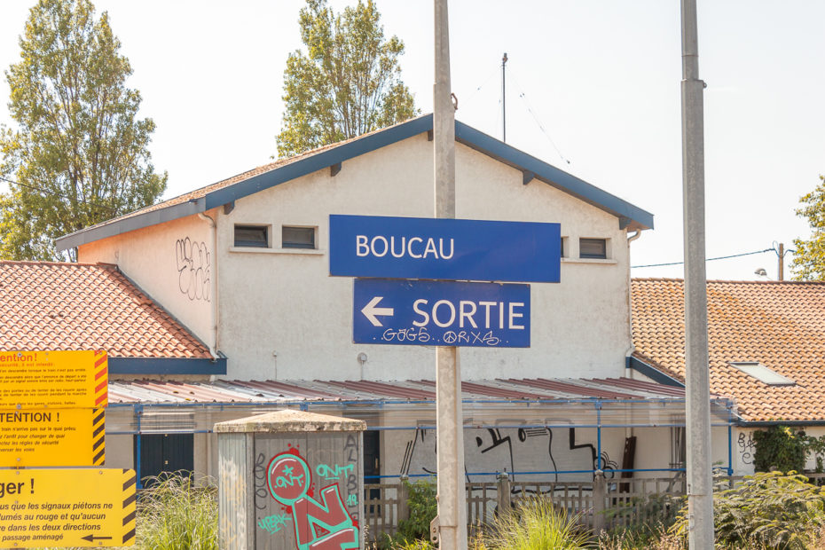 Boucau gare sortie