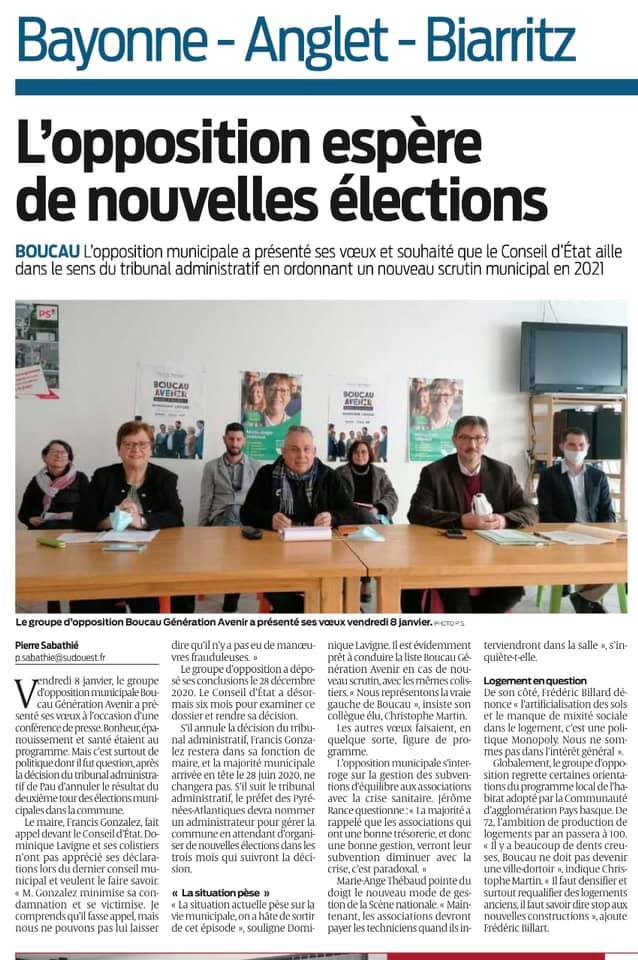 Sud Ouest - 01/2021